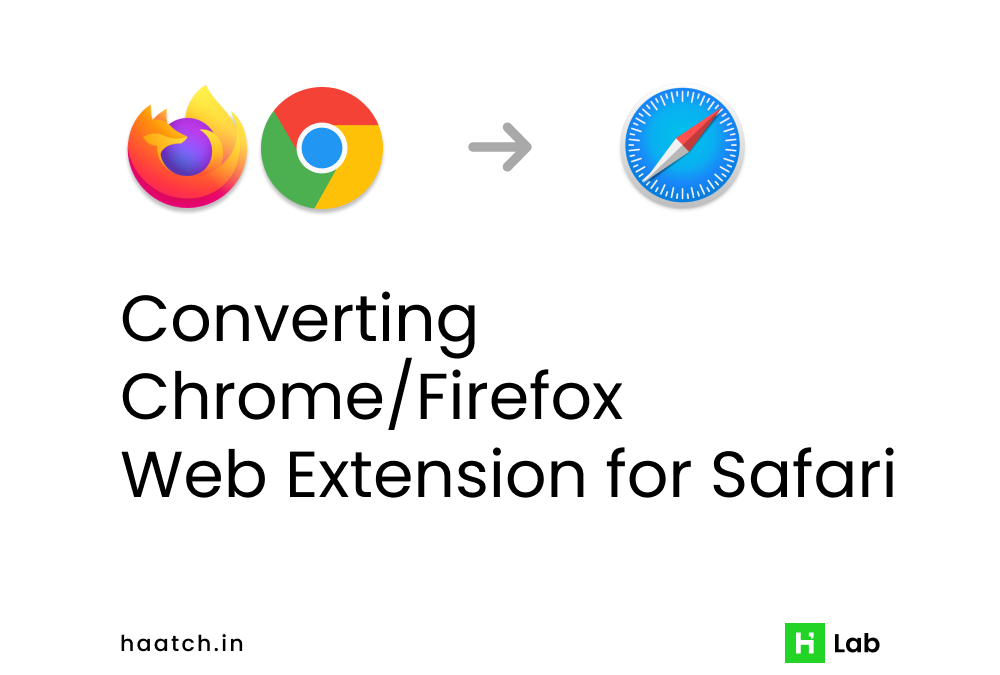 Converting a Chrome or Firefox Web Extension for Safari